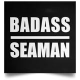 Badass Seaman - Poster Square