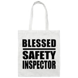 Blessed Safety Inspector - Tote Bag White