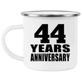 44th Anniversary 44 Years - 12oz Camping Mug