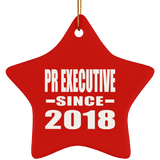 Pr Executive Since 2018 - Star Ornament