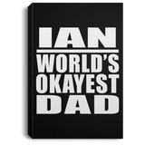 Ian World's Okayest Dad - Canvas Portrait