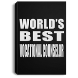 World's Best Vocational Counselor - Canvas Portrait