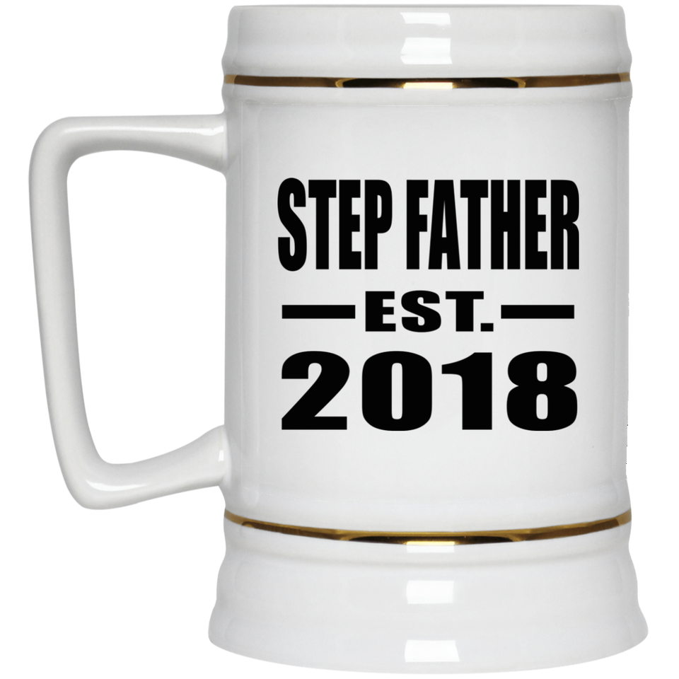 Step Father Established EST. 2018 - Beer Stein