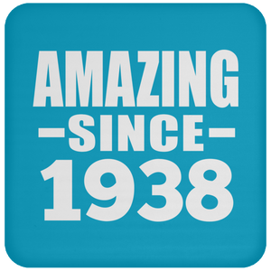86th Birthday Amazing Since 1938 - Drink Coaster