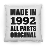 32nd Birthday Made in 1992 All Parts Original - Throw Pillow