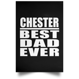 Chester Best Dad Ever - Poster Portrait