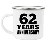 62nd Anniversary 62 Years - 12oz Camping Mug