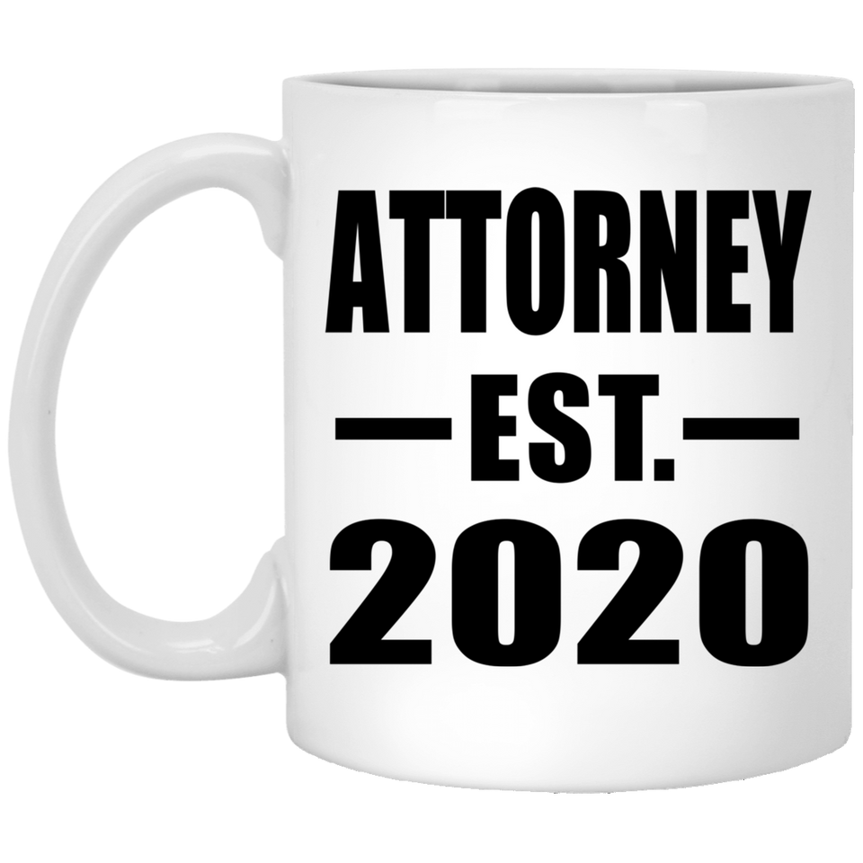 Attorney Established EST. 2020 - 11oz Coffee Mug