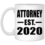 Attorney Established EST. 2020 - 11oz Coffee Mug