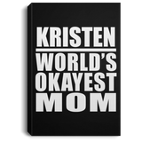 Kristen World's Okayest Mom - Canvas Portrait