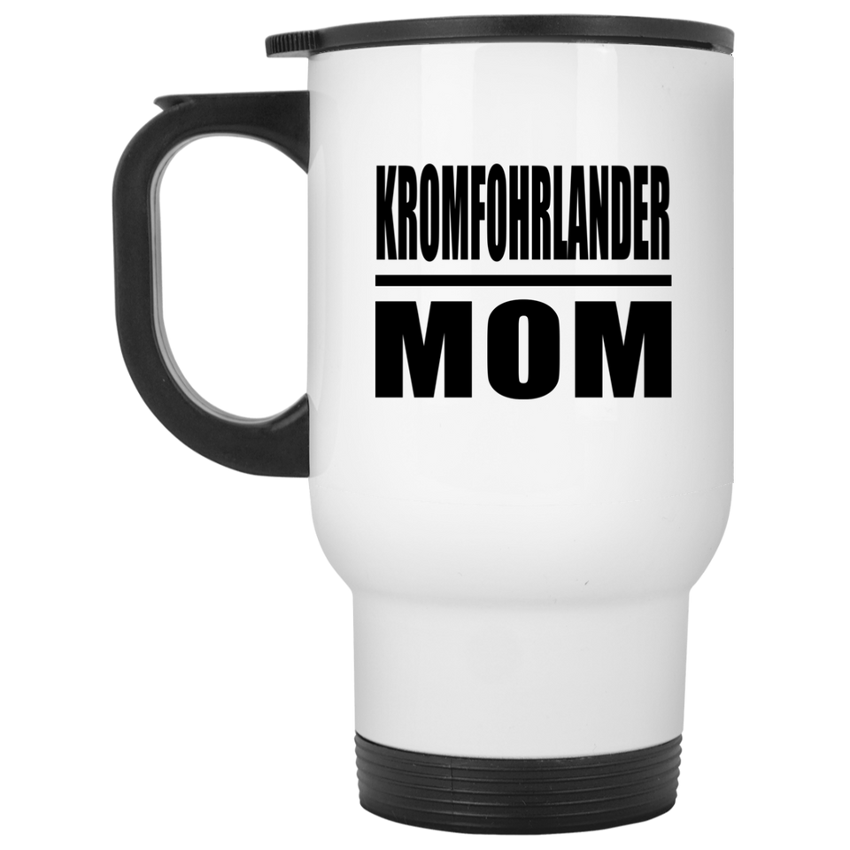 Kromfohrlander Mom - White Travel Mug