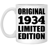 90th Birthday Original 1934 Limited Edition - 11oz Coffee Mug