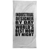 Industrial Designer By Day World's Best Mom By Night - Hand Towel