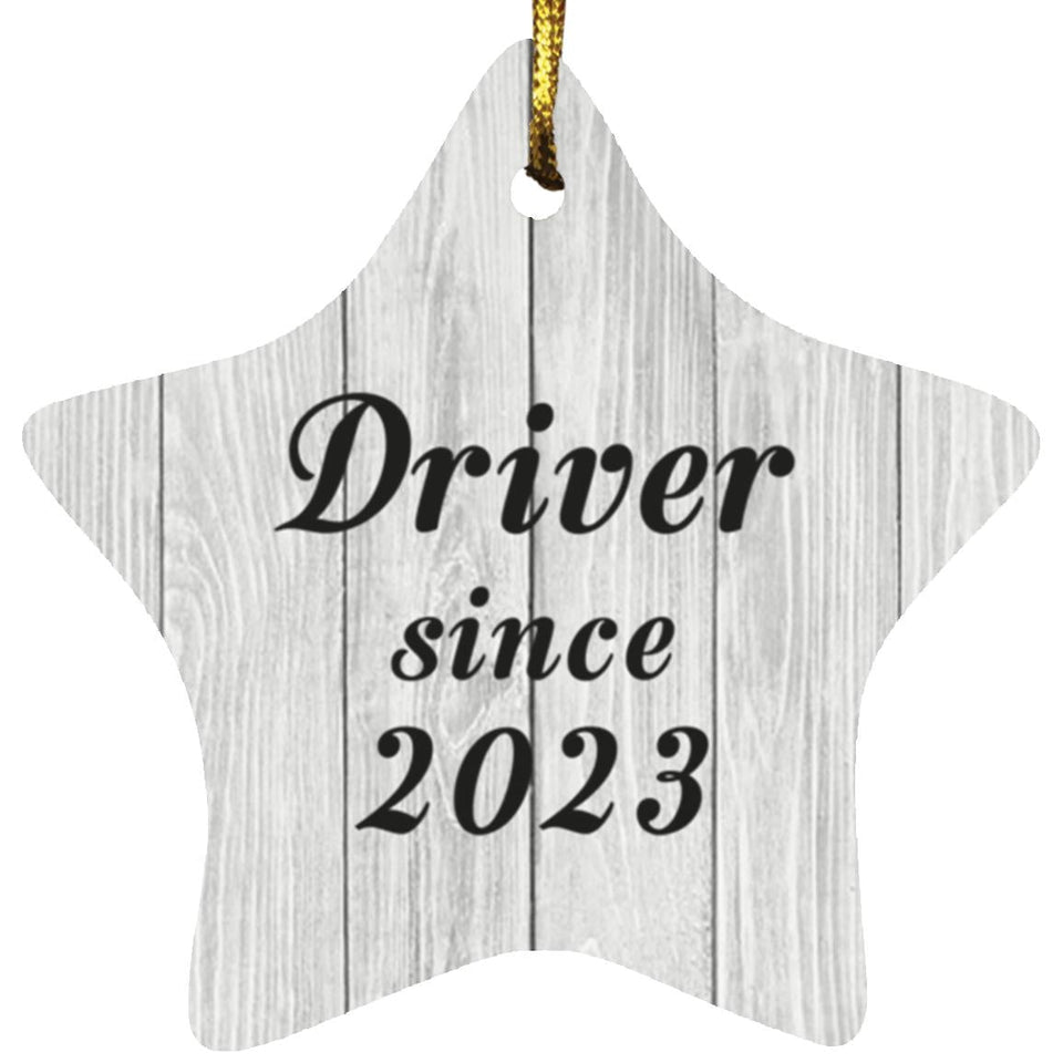 Driver Since 2023 - Star Ornament F