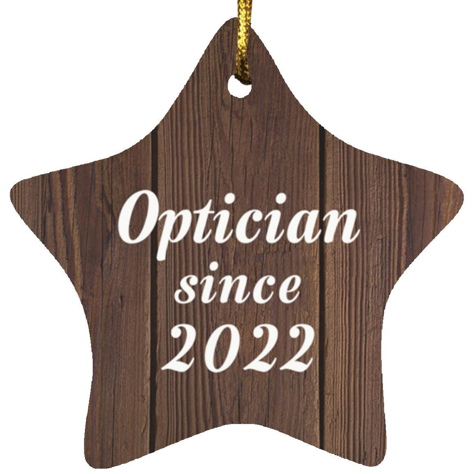 Optician Since 2022 - Star Ornament D