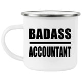Badass Accountant - 12oz Camping Mug