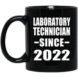 Laboratory Technician Since 2022 - 11oz Coffee Mug Black