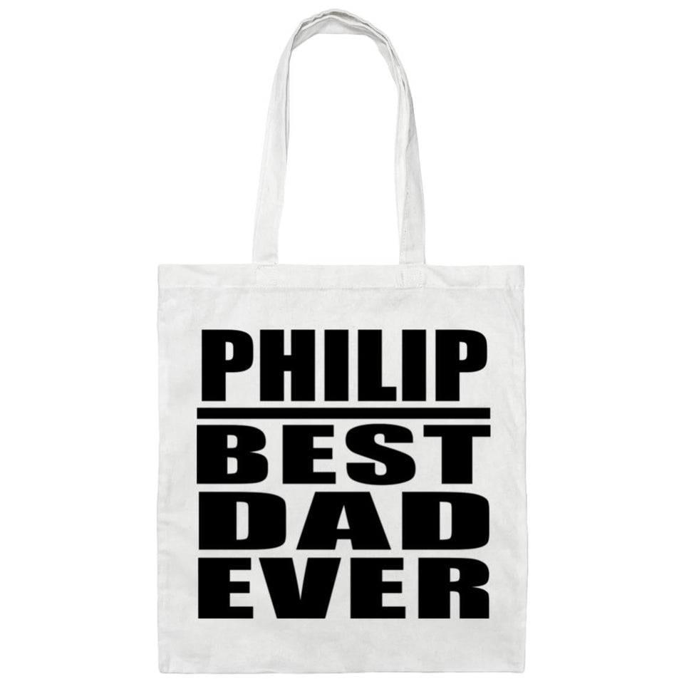 Philip Best Dad Ever - Tote Bag White