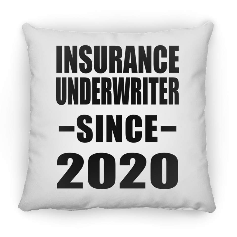 Insurance Underwriter Since 2020 - Throw Pillow