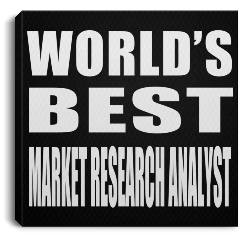 World's Best Market Research Analyst - Canvas Square