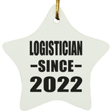 Logistician Since 2022 - Star Ornament