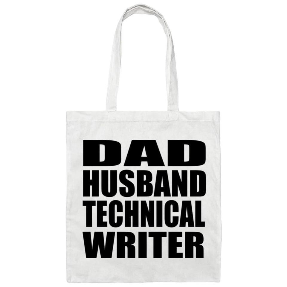 Dad Husband Technical Writer - Tote Bag White