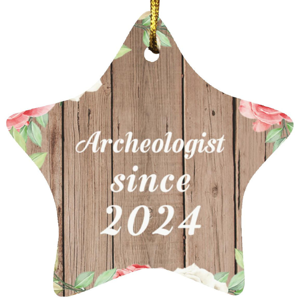 Archeologist Since 2024 - Star Ornament B