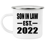 Son In Law Established EST. 2022 - 12oz Camping Mug