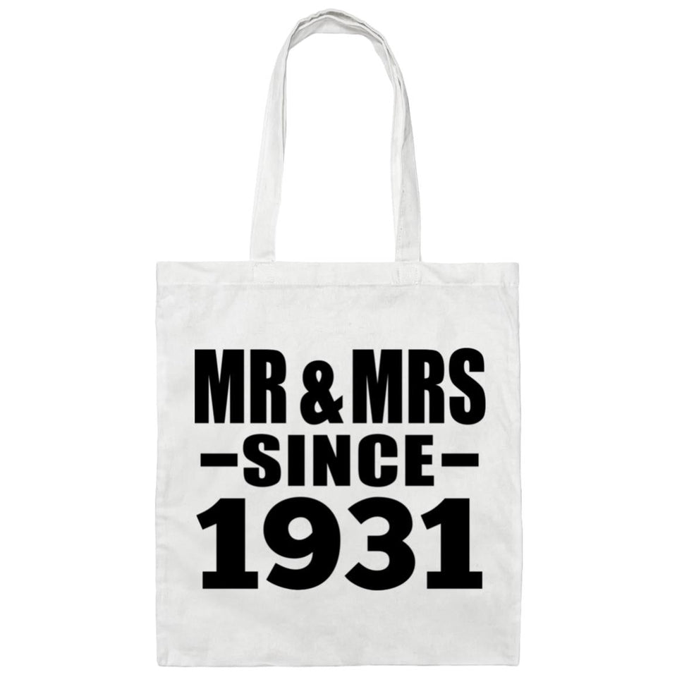 93rd Anniversary Mr & Mrs Since 1931 - Tote Bag White
