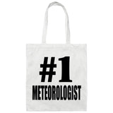 Number One #1 Meteorologist - Tote Bag White