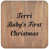 Terri Baby's First Christmas - Drink Coaster C
