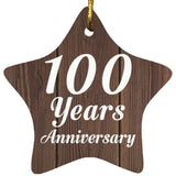 100th Anniversary 100 Years Anniversary - Star Ornament D