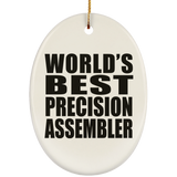 World's Best Precision Assembler - Oval Ornament