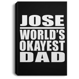 Jose World's Okayest Dad - Canvas Portrait