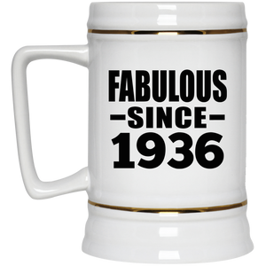 88th Birthday Fabulous Since 1936 - Beer Stein