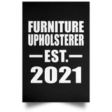 Furniture Upholsterer Established EST. 2021 - Poster Portrait