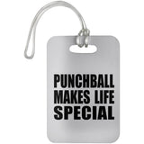 Punchball Makes Life Special - Luggage Bag Tag