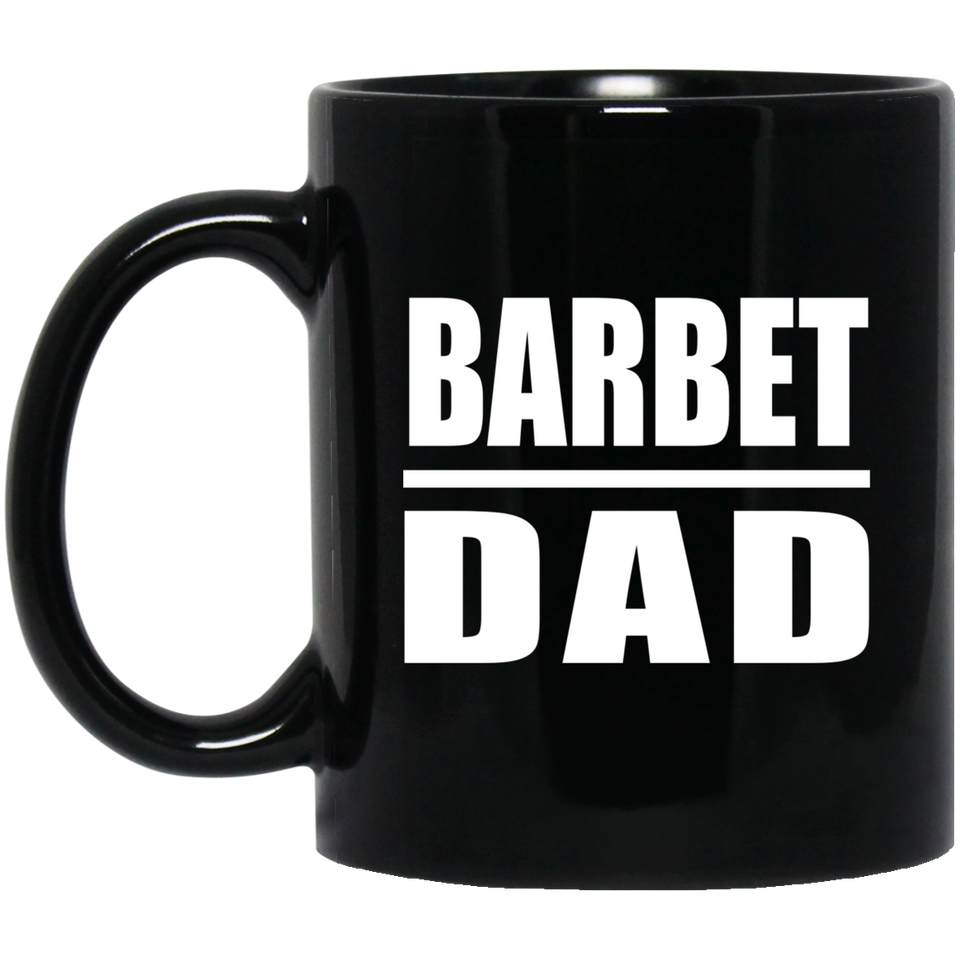 Barbet Dad - 11oz Coffee Mug Black