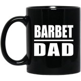 Barbet Dad - 11oz Coffee Mug Black
