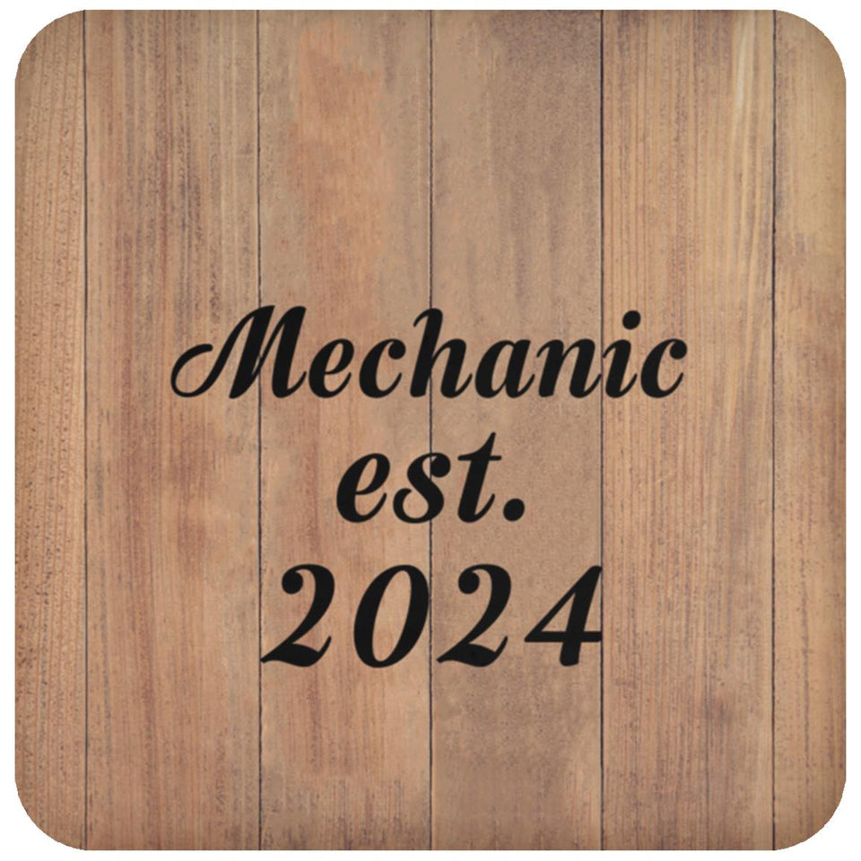 Mechanic Established Est. 2024 - Drink Coaster C