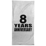 8th Anniversary 8 Years Anniversary - Hand Towel