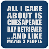 All I Care About Is Chesapeake Bay Retriever - Drink Coaster
