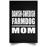 Danish-Swedish Farmdog Mom - Poster Portrait