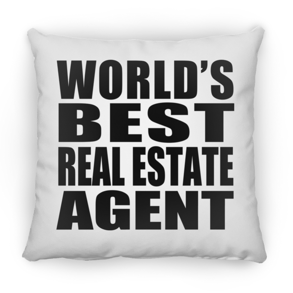 World's Best Real Estate Agent - Throw Pillow