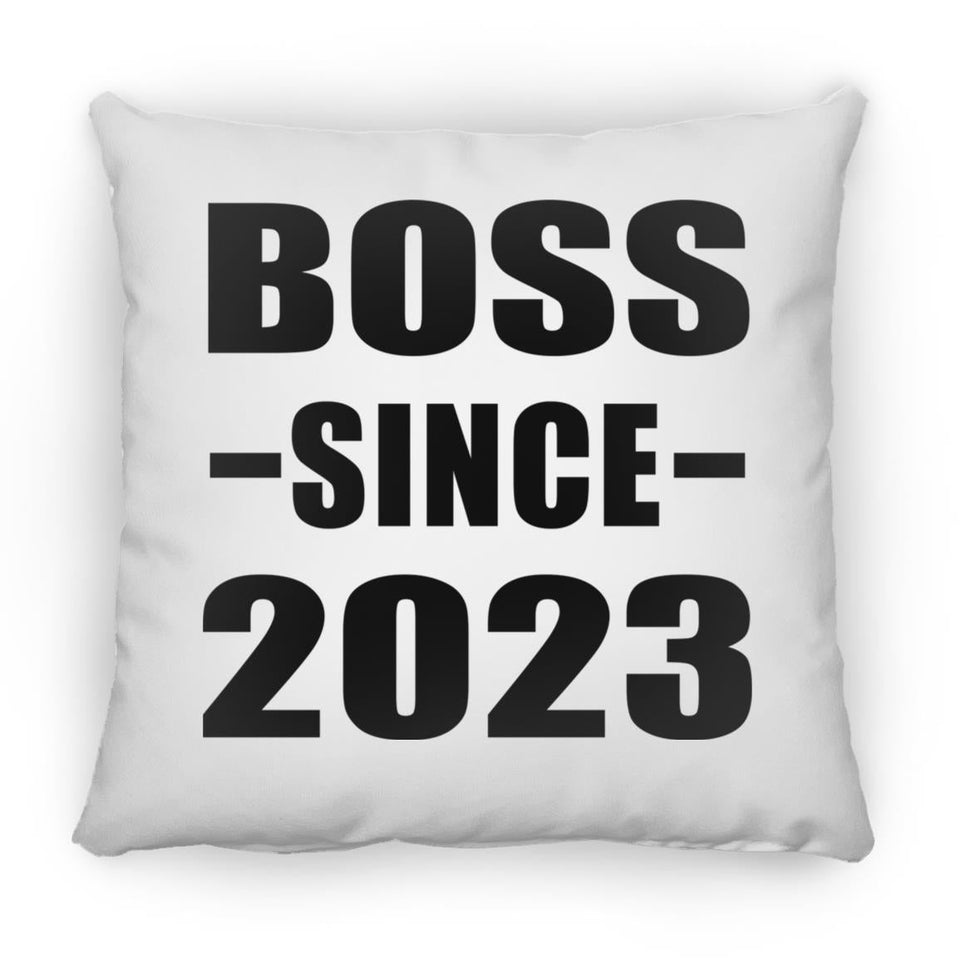 Boss Since 2023 - Throw Pillow