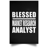 Blessed Market Research Analyst - Poster Portrait
