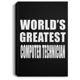 World's Greatest Computer Technician - Canvas Portrait
