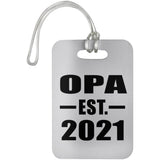 Opa Established EST. 2021 - Luggage Bag Tag