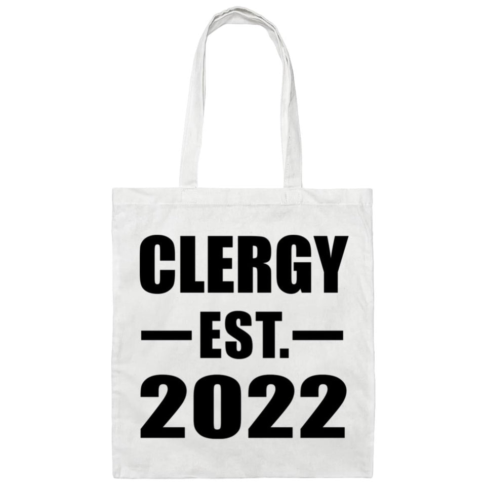 Clergy Established EST. 2022 - Tote Bag White