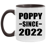 Poppy Since 2022 - 11oz Accent Mug Black